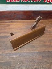 H16- Antique MOVING FILLISTER PLANE BY SPAULDING McClean NY picture