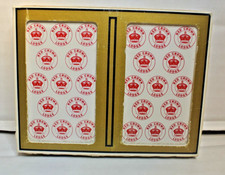 GEMACO BRAND RED CROWN LODGE ARBOR VITAE, WISCONSIN NEW PLAYING CARDS 2 DECKS picture