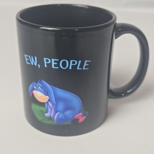 Eeyore Winnie The Pooh Black Ceramic Ew People Mug picture