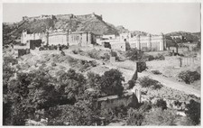 Amer Amber Fort Palace Hillside Jaipur Jeypore India Vtg. Photo 20thC. picture