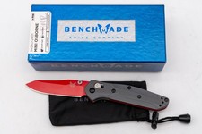 Benchmade 945RD-2401 Mini Osborne S90V Red/Gray G10 Axis Shot Show Folding Knife picture