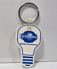 Vintage Empire Electric Lightbulb Keychain picture