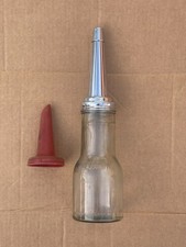 Vintage Shields Harper & Co. 1 qt Motor Oil Bottle Los Angeles Oakland Seattle picture