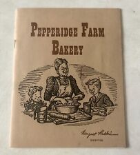 Vintage Pepperidge Farm Bakery Guided Tour Booklet Margaret Rudkin Bread Flour picture