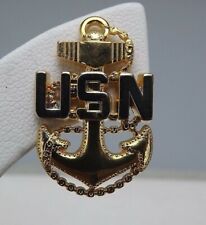Lapel pin NEW Badge USN Navy Chief Petty Officer 1