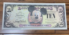 Disney 2008 $10 Disney Dollar Mickey Mouse 80th Anniversary T Disney Store Unc picture