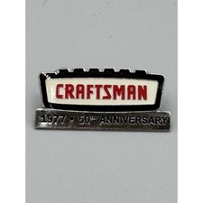 Vintage Craftsman 50th Anniversary Lapel Pin 1977 picture