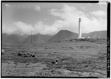 Photo:Kalaupapa Molokai Hawaii 1930s Molokai Light Station Lighthouse picture
