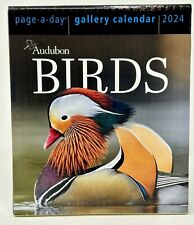 NEW - Workman Audubon Birds 2024 Page-A-Day Gallery Desktop Calendar picture