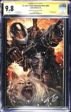 G.I. JOE #325 CGC SS 9.8 JOHN GIANG SIGNED MEGACON EXCL SNAKE-EYES VARIANT ARAH picture