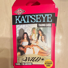 FSC KATSEYE Wild Trading Card Packs Lot of 10.  9 Cards + 1 Foil Each picture