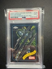 2025 Topps Chrome Marvel Doctor Doom Clawed Black Refractor PSA 9 #2/10 POP 1 picture