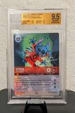 Disney Lorcana - Stitch Abomination 21/P1 - D100 Collector's Edition - BGS 9.5 picture