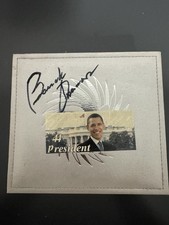 Barack Obama 44th President Conmemorative Box Autographed , Watch And Keychain  picture