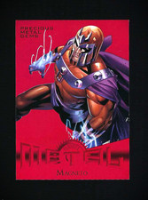 2013 Marvel Fleer Retro Red PMG /100 Magneto Precious Metal Gems 17/100 picture