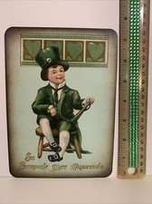St. Patrick’s Day Decor VINTAGE STYLE Die Cut Cardboard 5 X 7” picture