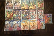 LOT RARE ELFQUEST SERIES WARP GRAPHICS 1978 MAGAZINE/COMIC BOOK GOOD  LOT OF 16 picture