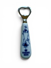 B&G Bing And Grondahl Porcelain Bottle Opener Tuborg Brewery Denmark Circa 1960s picture