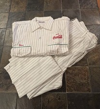 VINTAGE 1950's COCA-COLA DRIVER'S UNIFORM RIVERSIDE Pants-36/30 Shirt-15-15 1/2 picture