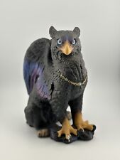 Black Griffin W/ Blue Eyes & Jewels By Windstone Editions Pena - Broken Talons picture