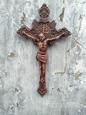 Wooden cross Crucifix Jesus Christ carved wooden cross wall cross wood picture
