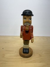 Vintage German Rhonkunst Hand Carved Wooden Nutcracker picture