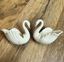 Lenox Swan Ring Holders/Salt Cellars Gold Stamp Vintage Set Of (2) picture