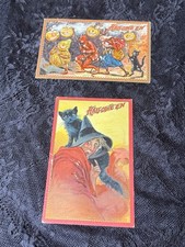 Lot Of Two Tuck’s Halloween Post Cards, Original Early 1900’s. picture