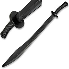 MARTIAL ARTS TRAINING EQUIPMENT - POLYPROPYLENE TRAINING SWORD BLACK picture