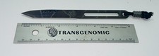 ALL TITANIUM D.C. (Deryk) Monroe Rare All-Ultra-light Custom Vintage Neck Knife picture