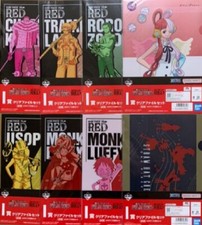 One Piece IchibanKuji Film RED Clear File complete 16pcs set (2pcs x 8) incl Uta picture