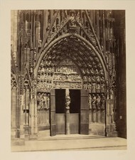 Cathedrale de strasbourg; 1855 picture