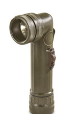 Belgian Military TL122D OD Green Angle Tactical Flashlight Belgium Surplus Army picture