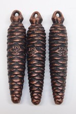 Set of 3 Cuckoo Clock Weight 11.3 Ounce 320 Gram NEW For 1 Day Movement Regula picture