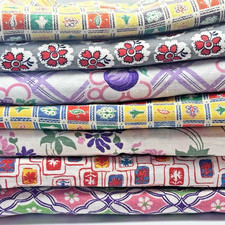 Lot Of 7 Vintage Full Size Feed Sacks - 4 UNOPENED picture