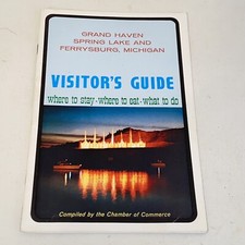 Vintage Michigan Tourist Travel Vacation Guide Brochure picture