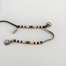 Southwest Asia Service Ribbon Beaded Keychain  picture