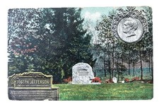 SANDWICH MA~Bay View Cemetery~Grave of Joseph Jefferson~Actor Rip Van WInkle picture