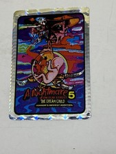 1989 Vintage NIGHTMARE ELM 5 Dream Child PRISM VENDING MACHINE STICKER Horror picture