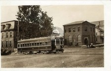 Ephrata & Lancaster Trolley Co. Square Schafferstown PA RPPC Photo Postcard COPY picture