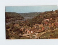 Postcard Birds eye view of Harpers Ferry West Virginia USA picture