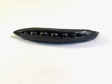 Pea Pod Graphite Pencil/ Sculpture, Agelio Batle Studio, signed 2005, 6”, Fun picture