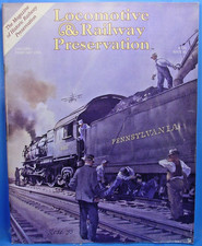LOCOMOTIVE & RAILWAY PRESERVATION MAGAZINE ISSUE NUMBER 45 JANUARY/FEBRUARY 1994 picture