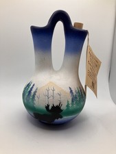 New Vintage RWA Pottery Vase Adamson Collectibles Cold Water Cove USA picture