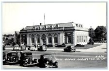 c1940's US Post Office View Ludington Michigan MI RPPC Photo Unposted Postcard picture