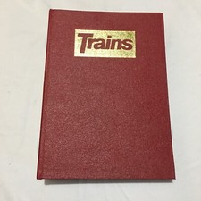 Trains Magazine Bound Volumes 1953 Railroads Illustrated Locomotive Depot Maps picture