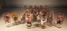 Lot of 22 Vintage Pepsi Looney Tunes Collector Series Glasses 1973/1976 picture