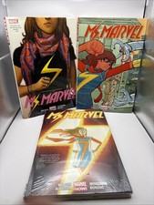 Ms. Marvel by G Willow Wilson Vol 1 2 3 OHC Hardcover Set OOP picture