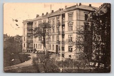 1918 Kristiania Norway Studenterhjemmets Hotel Postcard, Trondhjem US Consulate picture