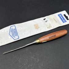 Marples M6 1/8'' Straight Gouge Wood Sculpture Carving Chisel UK Vintage picture
